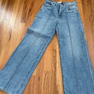 Denim Forum Wide Leg Jean